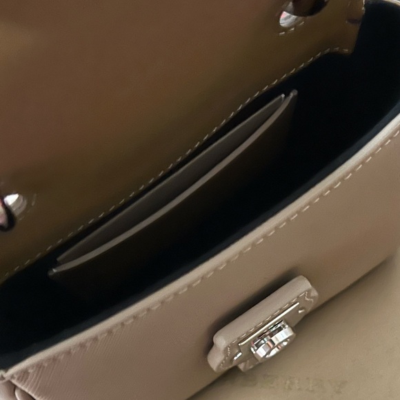 Authentic BURBERRY Mini Top Bag - Picture 7 of 17